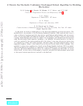 Cover page: Discrete ion stochastic continuum overdamped solvent algorithm for modeling electrolytes