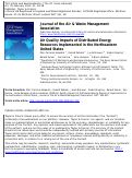 Cover page: Air quality impacts of distributed power generation in the South Coast Air Basin of California 1: Scenario development and modeling analysis