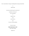 Cover page: How to Train Your Robot: Techniques for Enabling Robotic Learning in the Real World