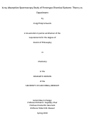 Cover page: X-ray Absorption Spectroscopy Study of Prototype Chemical Systems: Theory vs. Experiment