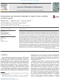 Cover page: Using phrases and document metadata to improve topic modeling of clinical reports.