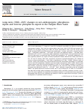 Cover page: Long-term (1980-2015) changes in net anthropogenic phosphorus inputs and riverine phosphorus export in the Yangtze River basin.