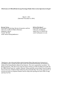 Cover page: Effectiveness of Official Daily Foreign Exchange Market Intervention Operations in Japan