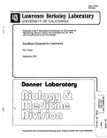 Cover page: Scintillator Materials for Calorimetry