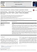 Cover page: Clinical and molecular correlates in fragile X premutation females