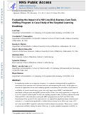 Cover page: Evaluating the Impact of a HIV Low-Risk Express Care Task-Shifting Program: A Case Study of the Targeted Learning Roadmap