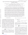 Cover page: Improving Schrödinger Equation Implementations with Gray Code for Adiabatic Quantum Computers