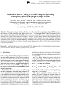 Cover page: Tradeoffs of Source Coding, Channel Coding and Spreading in Frequency Selective Rayleigh Fading Channels