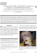 Cover page: Salvage Fixation With a Single Nitinol Compression Staple for a Lateralized Fibular Tunnel in Posterolateral Corner Reconstruction of the Knee