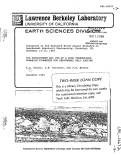 Cover page: THE DEVELOPMENT AND USE OF A HIGH TEMPERATURE DOWNHOLE FLOWMETER FOR GEOTHERMAL WELL LOGGING