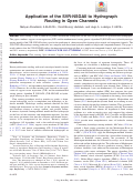 Cover page: Application of the SVR-NSGAII to Hydrograph Routing in Open Channels