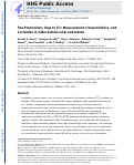 Cover page: The Premonitory Urge to Tic: Measurement, Characteristics, and Correlates in Older Adolescents and Adults