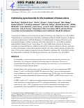 Cover page: Optimising pyrazinamide for the treatment of tuberculosis