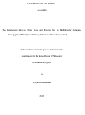 Cover page: The Relationship between Organ Dose and Patients Size in Multidetector Computed Tomography (MDCT) Scans Utilizing Tube Current Modulation (TCM)