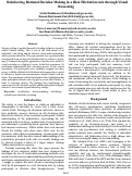 Cover page: Reinforcing Rational Decision Making in a Risk Elicitation task through Visual
Reasoning