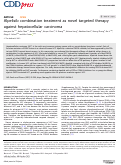 Cover page: Alpelisib combination treatment as novel targeted therapy against hepatocellular carcinoma