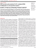 Cover page: ZMP recruits and excludes Pol IV–mediated DNA methylation in a site-specific manner