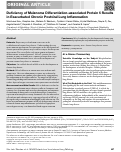 Cover page: Deficiency of Melanoma Differentiation–associated Protein 5 Results in Exacerbated Chronic Postviral Lung Inflammation