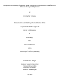 Cover page: Computational modeling of behavior under uncertainty: Commonalities and differences between anxiety and depression