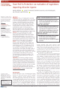 Cover page: From Peril to Protection: an evaluation of regulations impacting eScooter injuries.