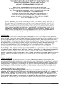 Cover page: Washington State Department of Transportation proactive approach to imminent listing under the Endangered Species Act