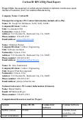 Cover page: Carbon3D HPC4Mfg Final Report