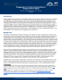 Cover page: Engagement of Latine Communities in Transportation Safety