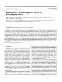 Cover page: Heterogeneity of Soluble Suppressor Factors in Rat Malignant Ascites