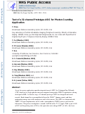 Cover page: Test of a 32-Channel Prototype ASIC for Photon Counting Application