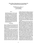 Cover page: What to Believe When Inferences are Contradicted: The Impact of Knowledge Type and Inference Rule