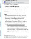 Cover page: Less than 2 °C warming by 2100 unlikely