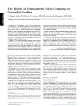 Cover page: The Effects of Transcatheter Valve Crimping on Pericardial Leaflets