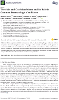 Cover page: The Skin and Gut Microbiome and Its Role in Common Dermatologic Conditions