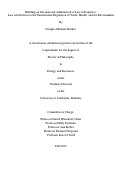 Cover page: Building an International Administrative Law of Expertise: Law and Science in the International Regulation of Trade, Health, and the Environment