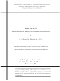 Cover page: The Environmental Impacts of Subsidized Crop Insurance