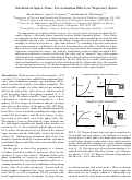 Cover page: Solvation in Space-time: Pretransition Effects in Trajectory Space