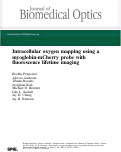 Cover page: Intracellular oxygen mapping using a myoglobin-mCherry probe with fluorescence lifetime imaging.