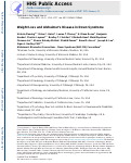 Cover page: Weight Loss and Alzheimers Disease in Down Syndrome.