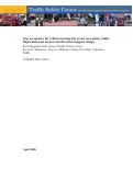 Cover page: Gap acceptance for vehicles turning left across on-coming traffic: Implications for Intersection Decision Support design