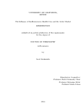 Cover page: The Influence of Inefficiencies in Health Care and the Labor Market