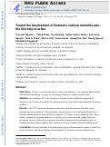 Cover page: Towards the development of Vietnam’s national dementia plan—the first step of action