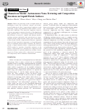 Cover page: Chameleon Metals: Autonomous Nano‐Texturing and Composition Inversion on Liquid Metals Surfaces