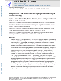 Cover page: TH2-Polarized CD4+ T Cells and Macrophages Limit Efficacy of Radiotherapy