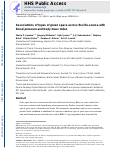 Cover page: Associations of types of green space across the life-course with blood pressure and body mass index.