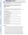 Cover page: Stability of the Baseline Holder in Readout Circuits for Radiation Detectors