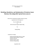 Cover page: Modeling, Simulation, and Optimization of Variation-Aware Runtime-Reconfigurable Optical Interconnects