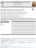 Cover page: Strain differences in the extent of brain injury in mice after tetramethylenedisulfotetramine-induced status epilepticus