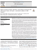 Cover page: Impact of surgeon volume, experience, and training on outcomes after arthroscopic rotator cuff repair: a nationwide analysis of 1489 surgeons.