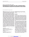 Cover page: Extrapolating leaf CO2 exchange to the canopy: a generalized model of forest photosynthesis compared with measurements by eddy correlation