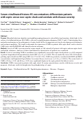 Cover page: Serum citrullinated histone H3 concentrations differentiate patients with septic verses non-septic shock and correlate with disease severity.